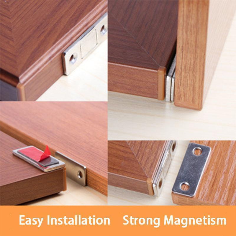 🧲 Chiusura magnetica ultra sottile: viti e adesivo inclusi per un'installazione a tua scelta! ✨