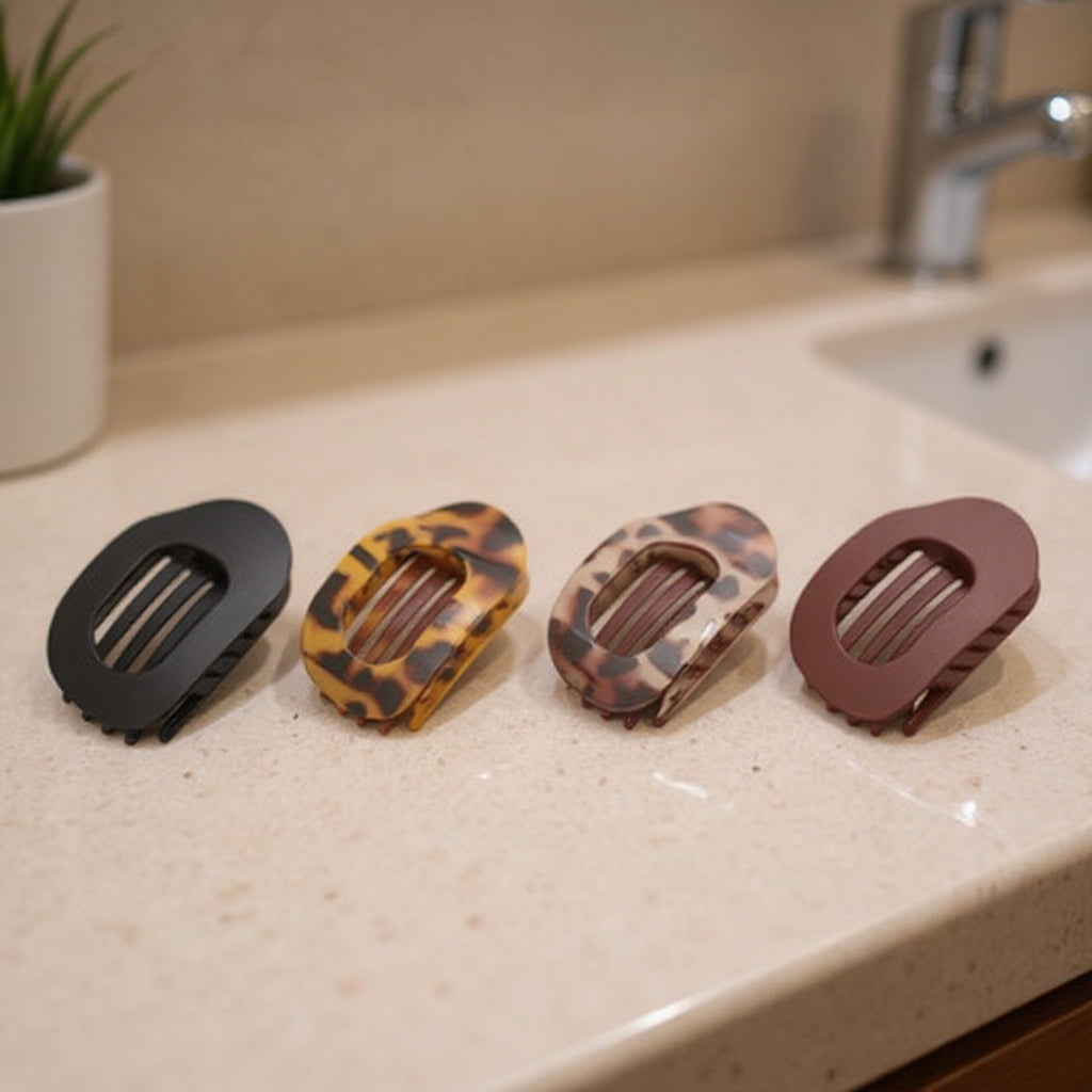 💖2026 Fermaglio per capelli | Bestseller💖✨Fermagli per capelli ovali (confezione da 4