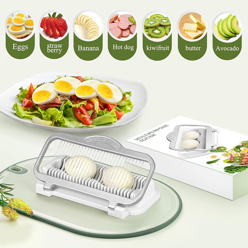 🥗Affetta uova più grande e migliorata - Gadget da cucina formato gigante ✨