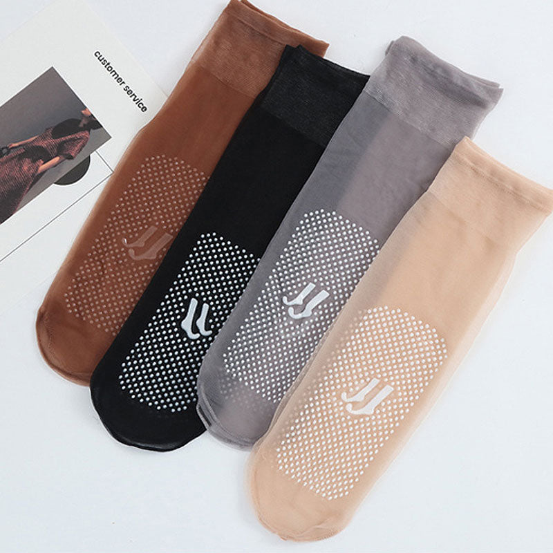 📌 Calze invisibili antiscivolo con cristall