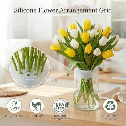 🎁Acquista 1 Ottieni 1 Gratis🌼Rendi i tuoi fiori alti e splendidi --Porta bouquet in silicone✨