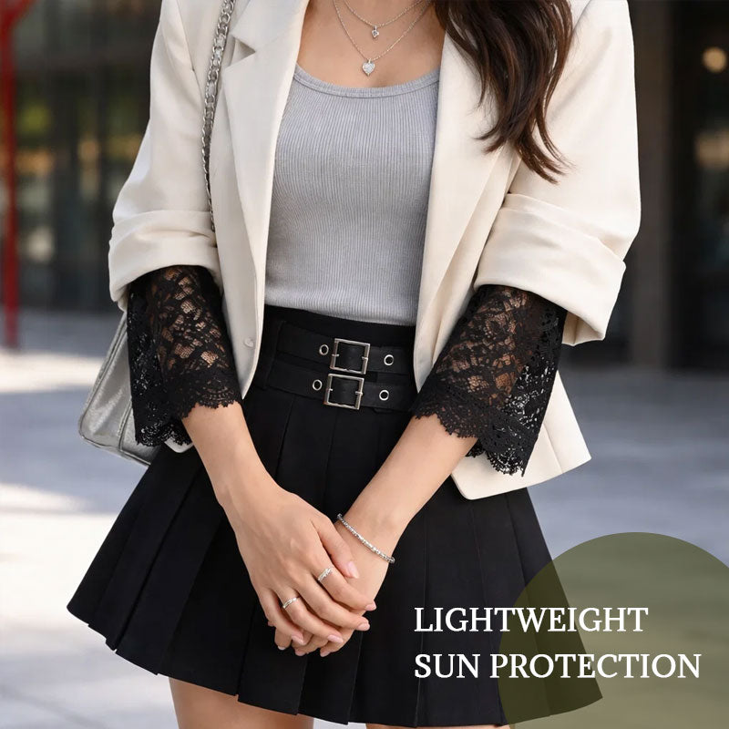 ✨Approfitta di uno sconto del 48% l'ultimo giorno!🌸 Eleganti maniche in pizz