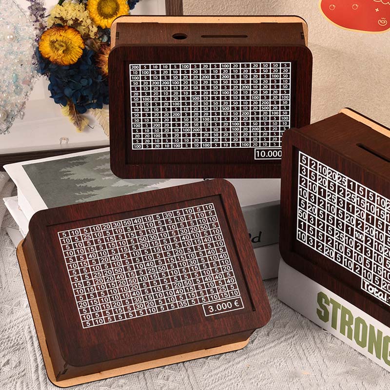 🔥Salvadanaio digitale in legno