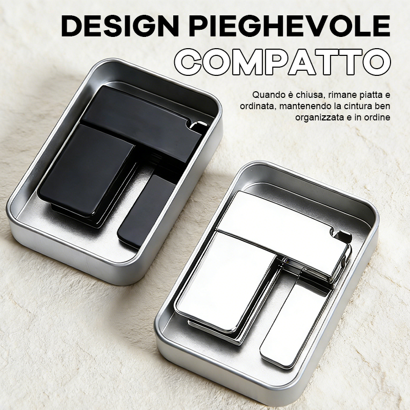 🧷 ✨Fibbia per cintura pieghevole portatile: un piccolo strumento per rendere la vita più perfetta❤️