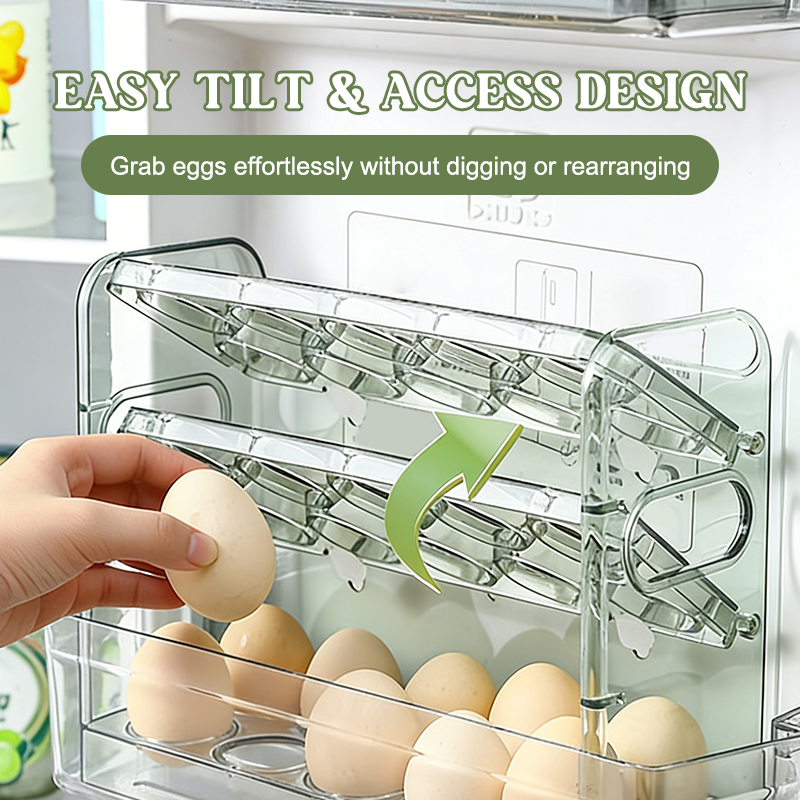 🥚 Portauova ribaltabile a più livelli ✨