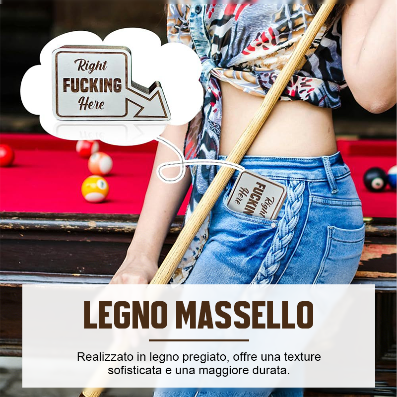 🎱 Segnapunti per 8 palline | Divertenti decorazioni in legno per tavoli da biliardo
