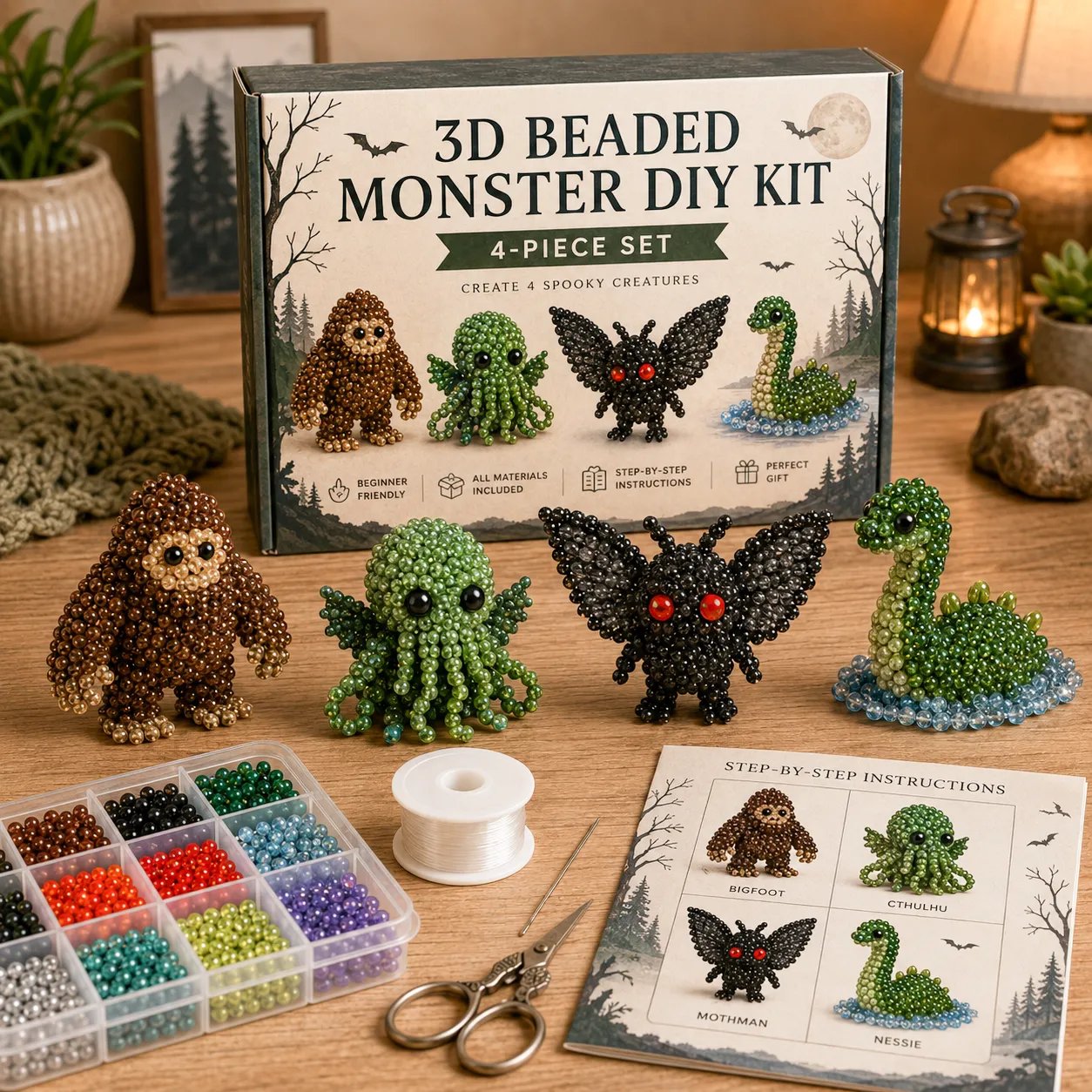 💸Riduzione di prezzo a tempo limitato🐦Il tuo nuovo hobby preferito è arrivato! -- Kit fai da te per creare piccoli animali 3D con perline