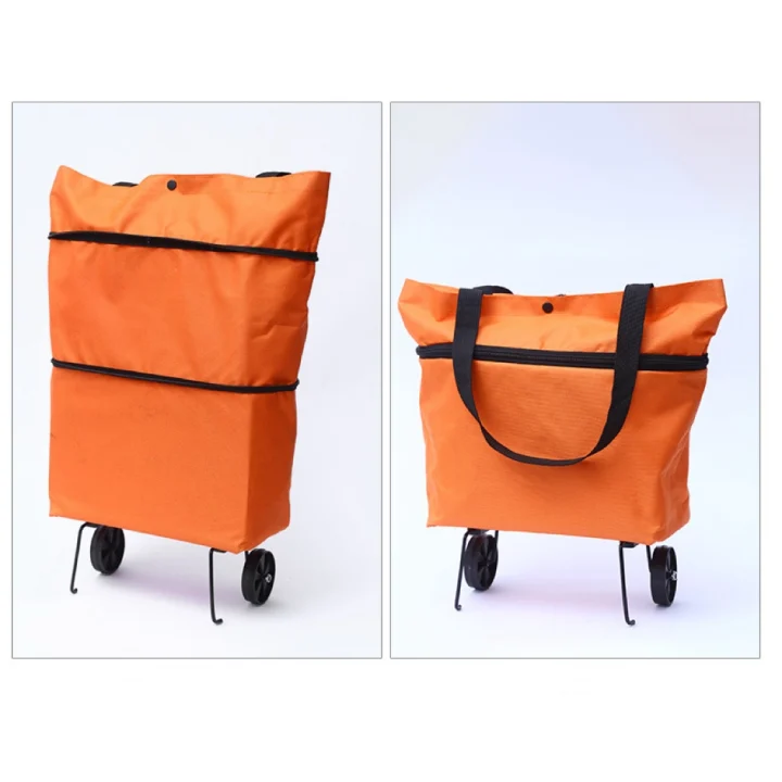 🔥Offerta imperdibile: sconto del 40%🧳Borsa per la spesa pieghevole 2 in 1🛒