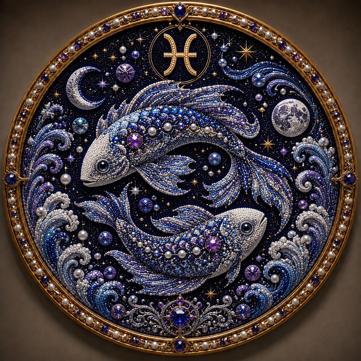 🔥 Kit per decorare con perle i 12 segni zodiacali ♈🌙