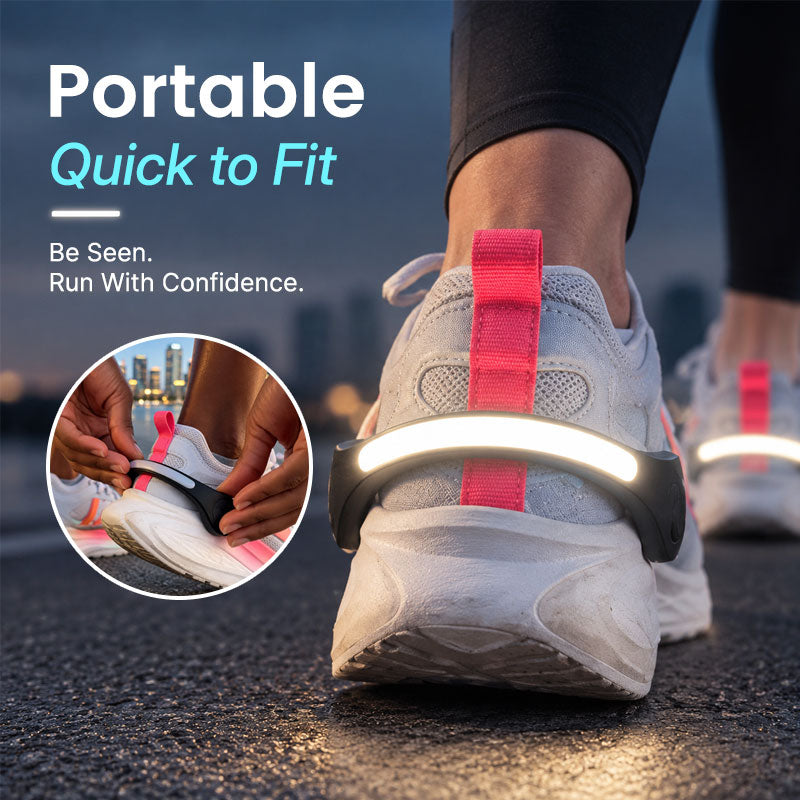👟✨ Luci per tallone a colore variabile – Sicurezza e stile per le tue corse seral