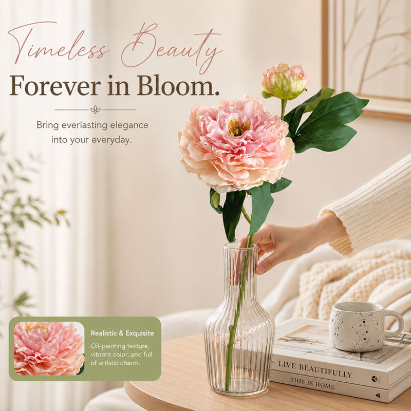 ✨La perfetta combinazione di stile naturale e funzionalità🌸 Fiori di peonia artificiali