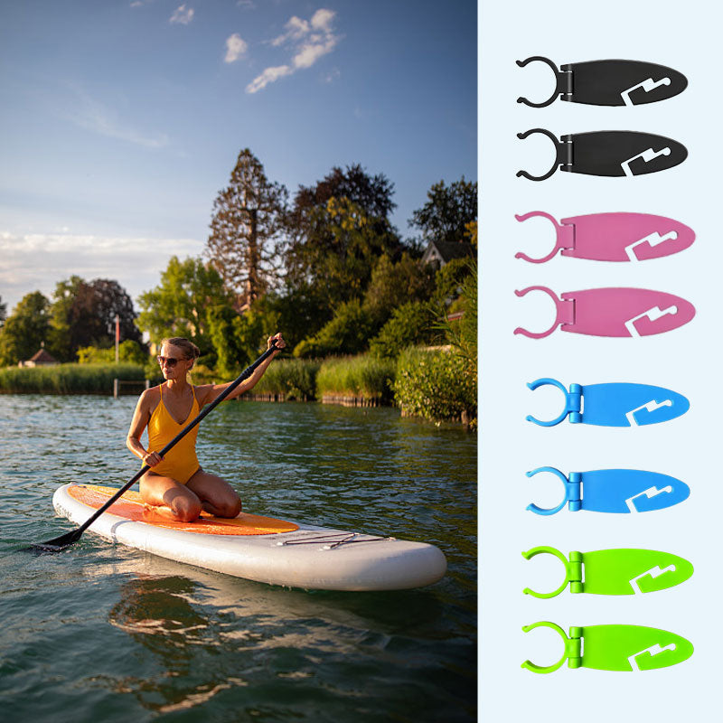 🧘‍♀️ Supporto per pagaia SUP a mani libere: clip di fissaggio sicura per la tavola! 🚣