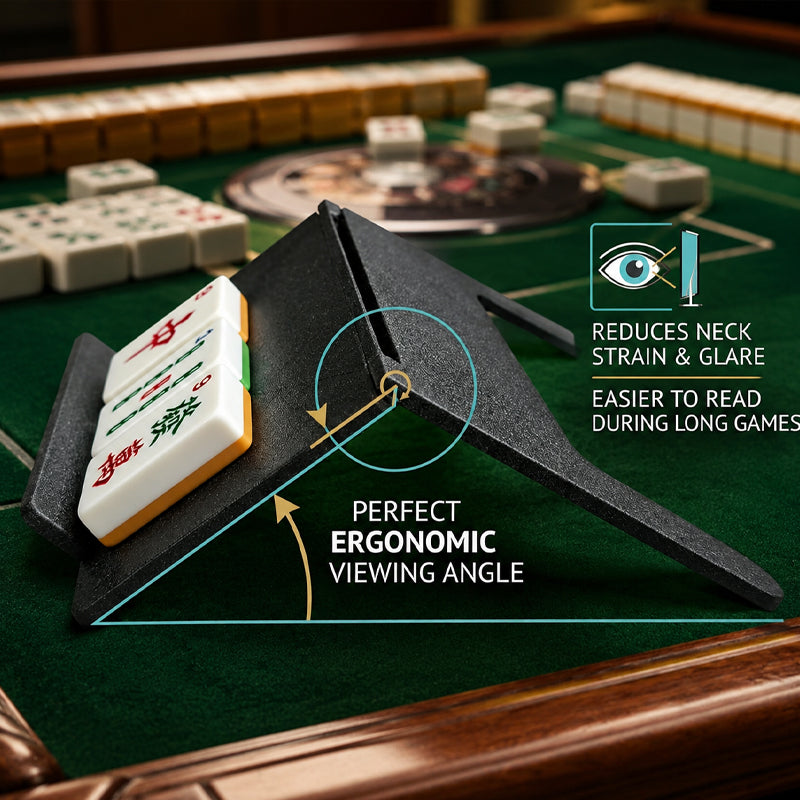 ✨Supporto portatile dal design innovativo per carte da Mahjong