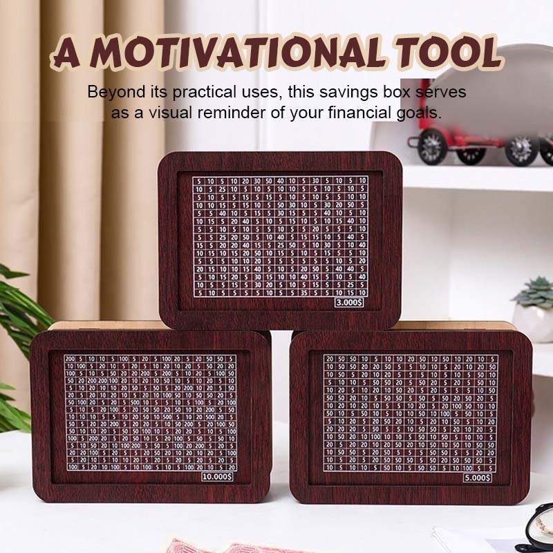 🔥Salvadanaio digitale in legno