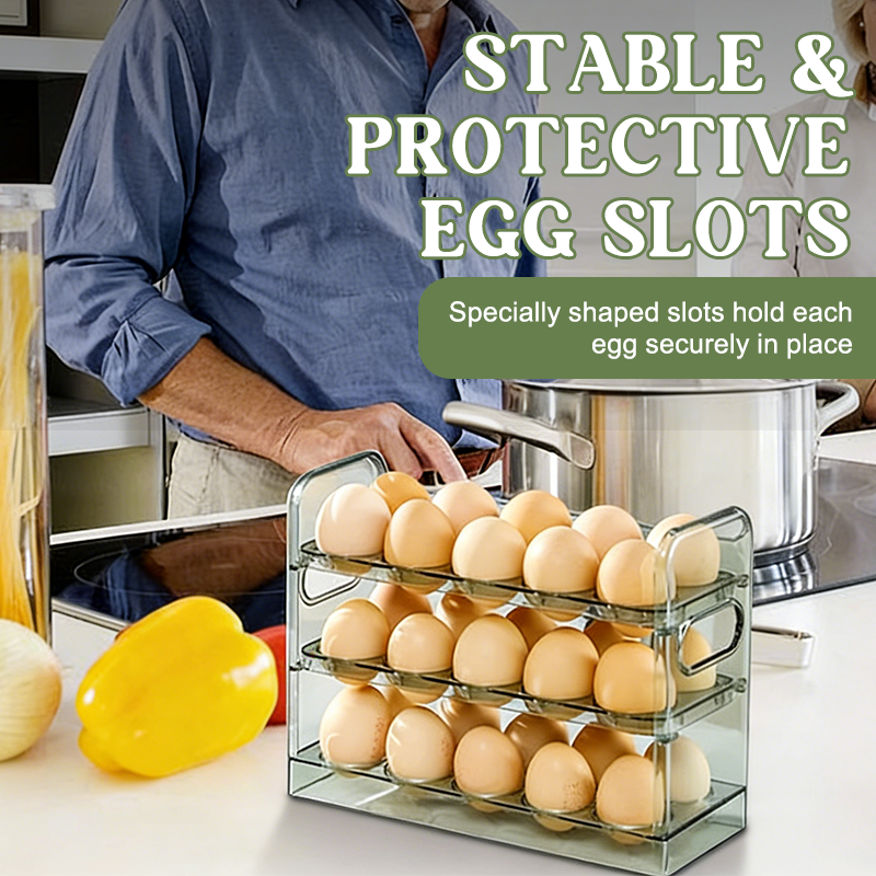 🥚 Portauova ribaltabile a più livelli ✨