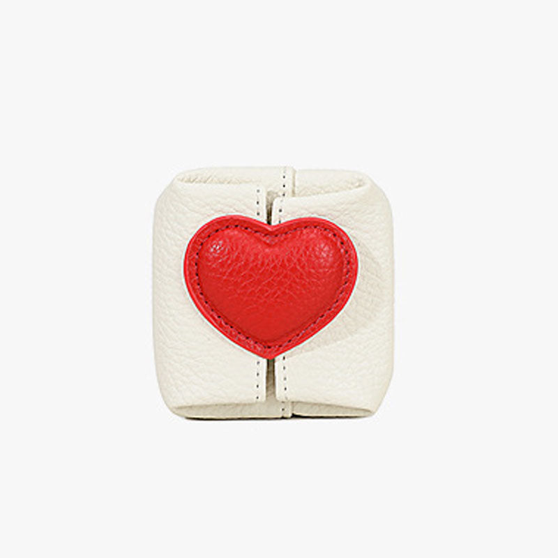 🥹💖Un piccolo regalo di lusso divino per gli appassionati di gioielli--Mini pochette in pelle Sweetheart✨