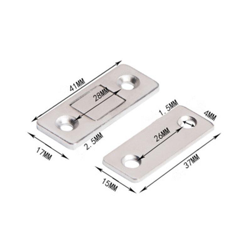 🧲 Chiusura magnetica ultra sottile: viti e adesivo inclusi per un'installazione a tua scelta! ✨