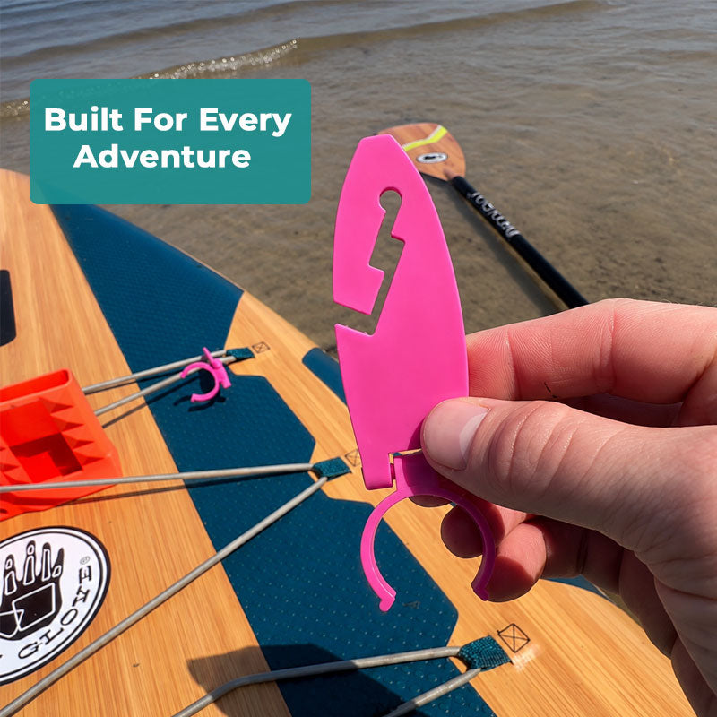 🧘‍♀️ Supporto per pagaia SUP a mani libere: clip di fissaggio sicura per la tavola! 🚣