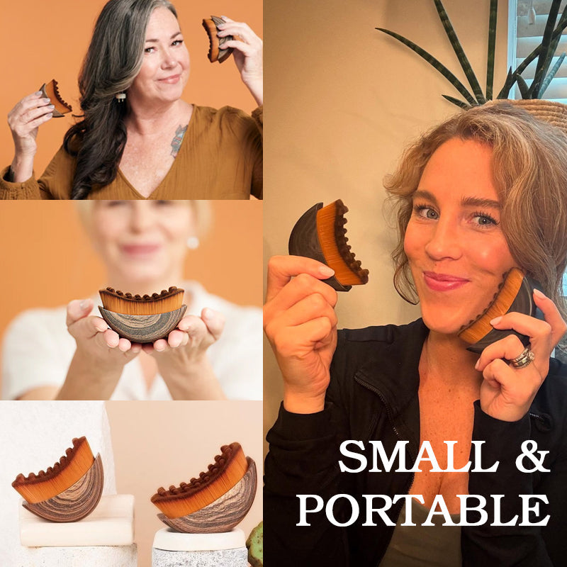 💆♀️ Spazzola viso per il contorno linfatico | Ogni spazzola scolpisce i tuoi contorni