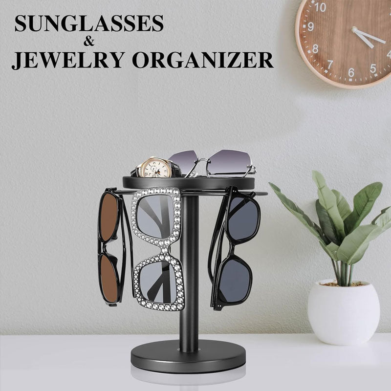 ✨ Espositore girevole di lusso per occhiali da sole: metti in mostra la tua collezione con stile 🕶️
