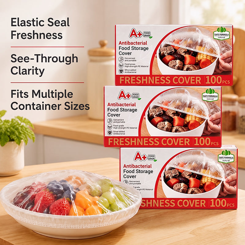 🥗 Copri contenitori elastici monouso--Freschezza e ordine in cucina