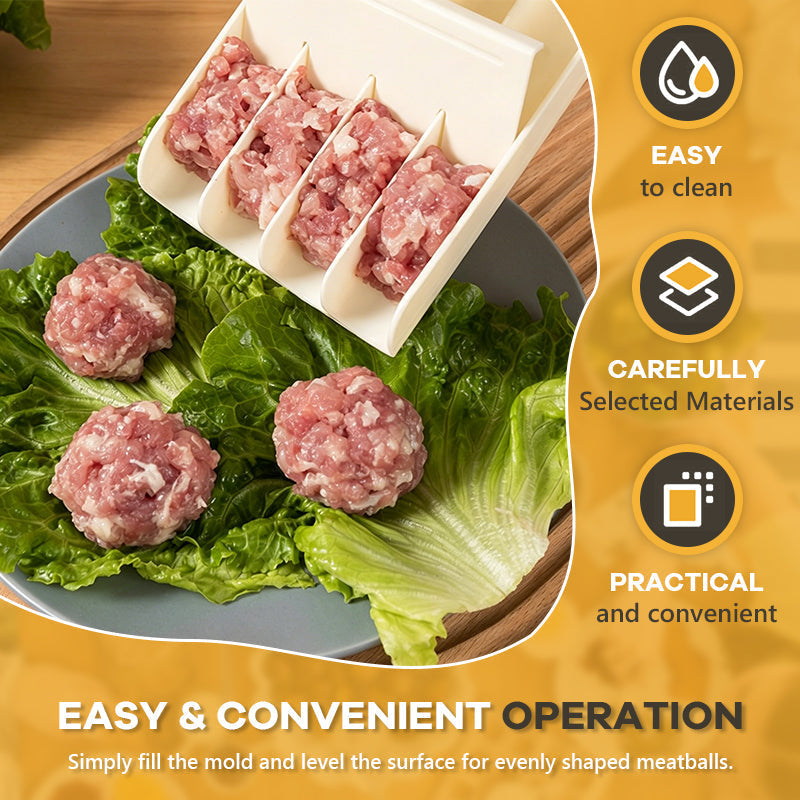 Prepara polpette perfettamente rotonde in pochi secondi senza sporcarti le mani! 🧆🧼✨