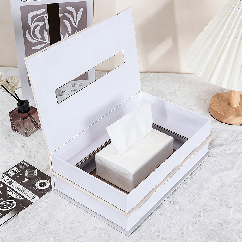 ✨ Un tocco di classe per la tua casa! 📚-Scatola di fazzoletti creativa a forma di libro finto📚