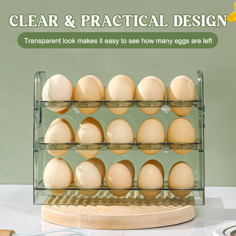 🥚 Portauova ribaltabile a più livelli ✨