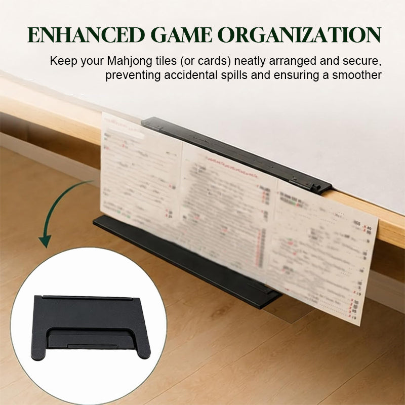 ✨Supporto portatile dal design innovativo per carte da Mahjong