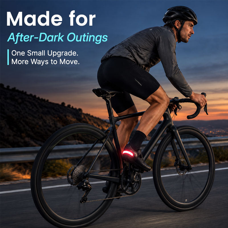 👟✨ Luci per tallone a colore variabile – Sicurezza e stile per le tue corse seral