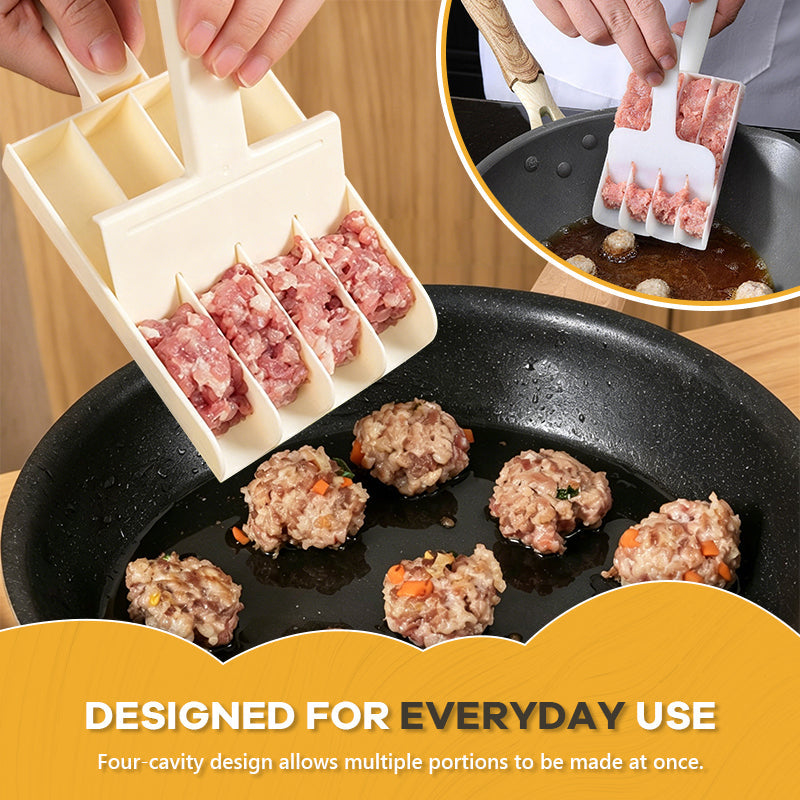 Prepara polpette perfettamente rotonde in pochi secondi senza sporcarti le mani! 🧆🧼✨