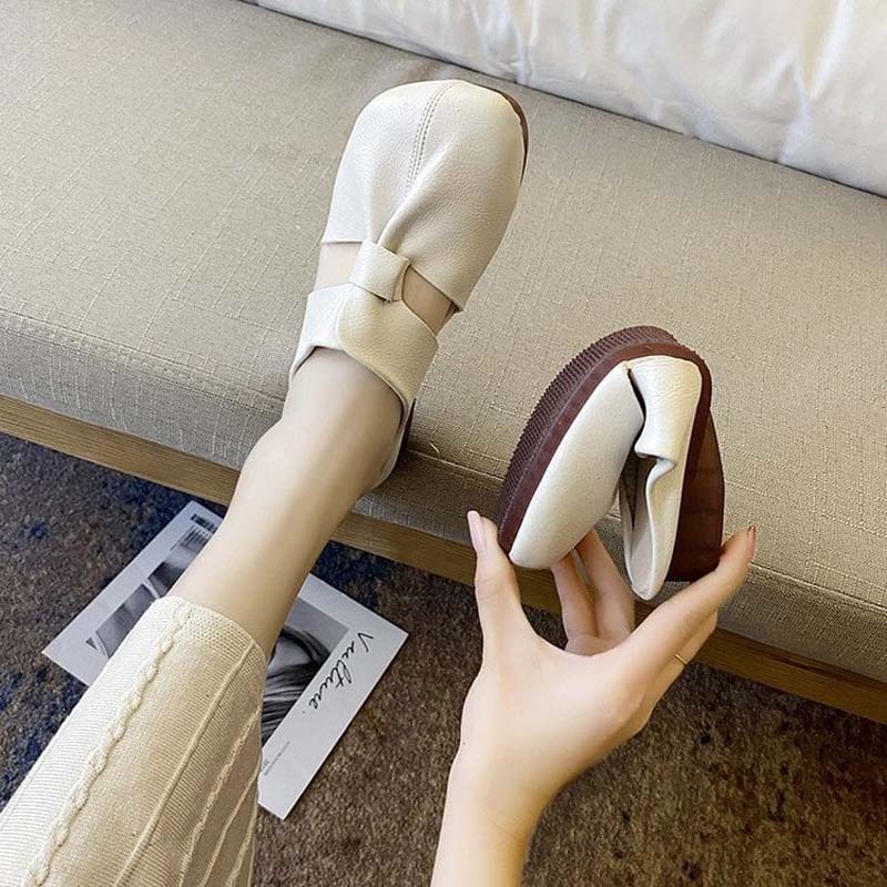 🎁Riduzione di prezzo a tempo limitato🔥 Ciabatte da donna con suola morbida e nodo