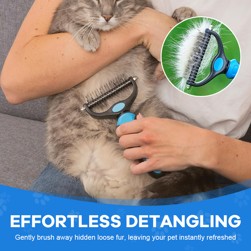 ✨🐶Una carezza d'amore per il tuo pet--Spazzola professionale per la rimozione del pelo in eccesso di cani e gatti🐱