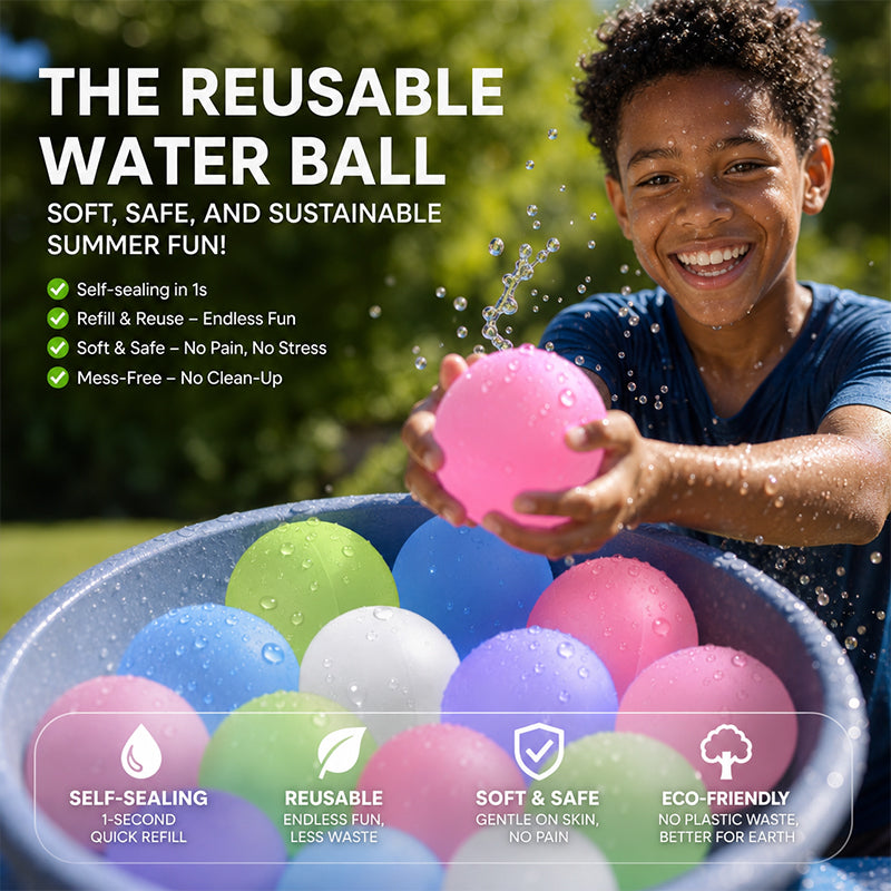 💦🎈 Reusable Self-Sealing Water Balloons