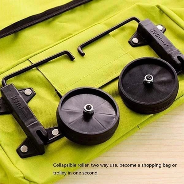 🔥Offerta imperdibile: sconto del 40%🧳Borsa per la spesa pieghevole 2 in 1🛒