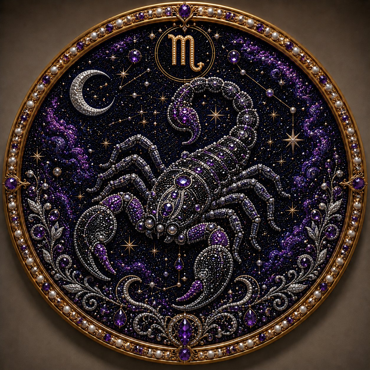 🔥 Kit per decorare con perle i 12 segni zodiacali ♈🌙