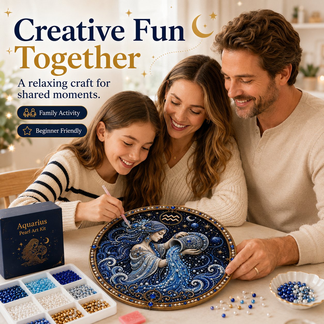 🔥 Kit per decorare con perle i 12 segni zodiacali ♈🌙