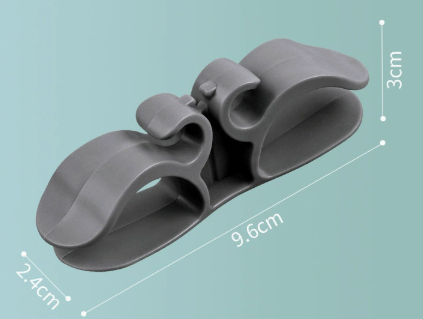 🔌Avvolgicavo Adesivo in Silicone — Cucina sempre in ordine e mai più cavi intrecciati!✂️✨