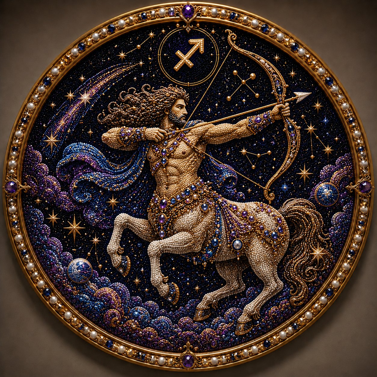 🔥 Kit per decorare con perle i 12 segni zodiacali ♈🌙