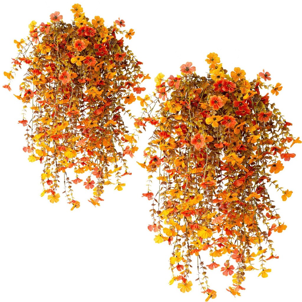 ✨ Acquista 1 Ottieni 1 Gratis ✨🌷Fiori di margherite ed eucalipto a cascata per esterni – resistenti ai raggi U