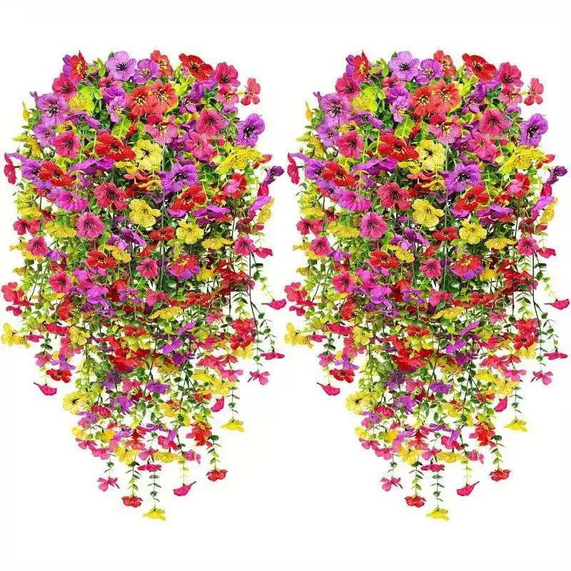 ✨ Acquista 1 Ottieni 1 Gratis ✨🌷Fiori di margherite ed eucalipto a cascata per esterni – resistenti ai raggi U