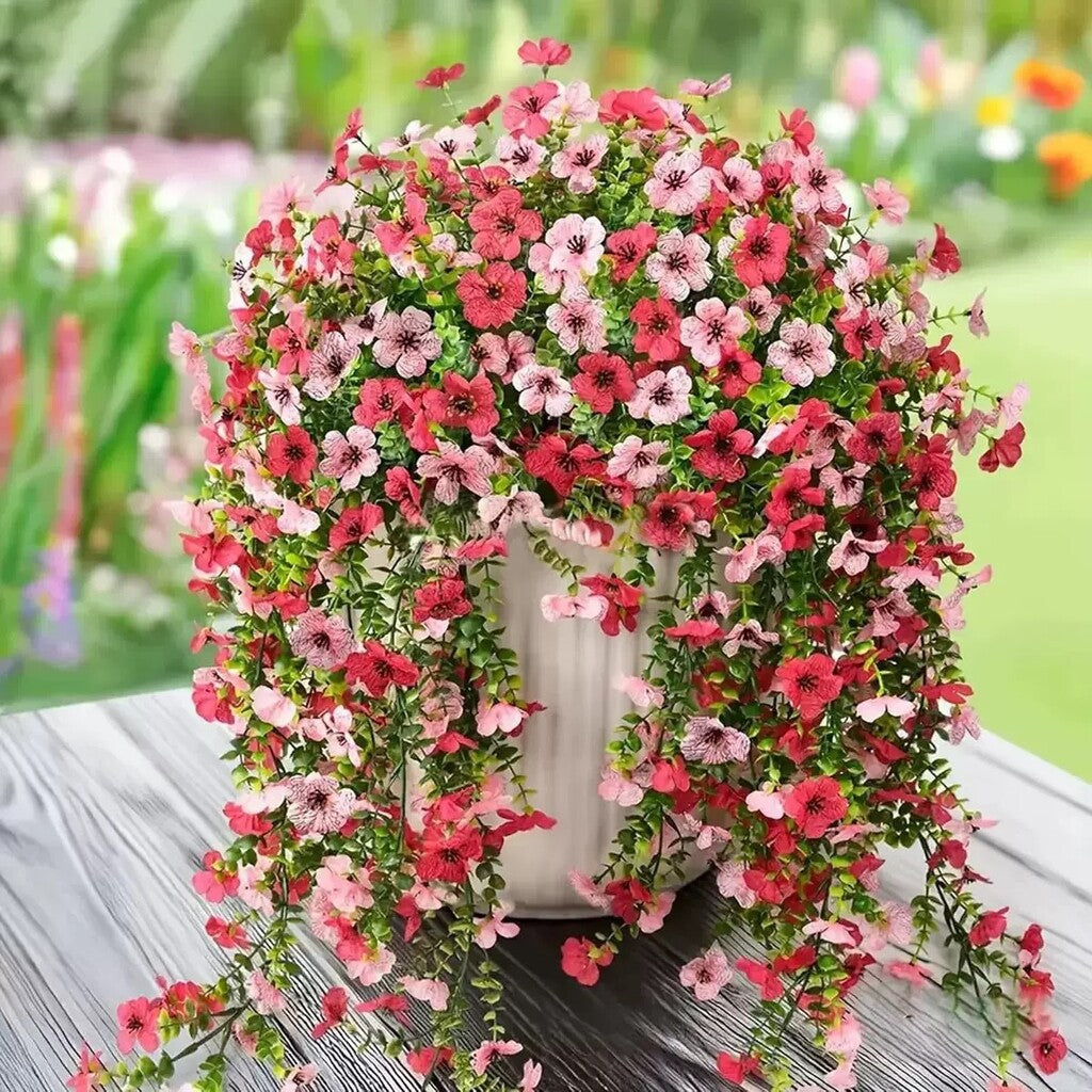 ✨ Acquista 1 Ottieni 1 Gratis ✨🌷Fiori di margherite ed eucalipto a cascata per esterni – resistenti ai raggi U