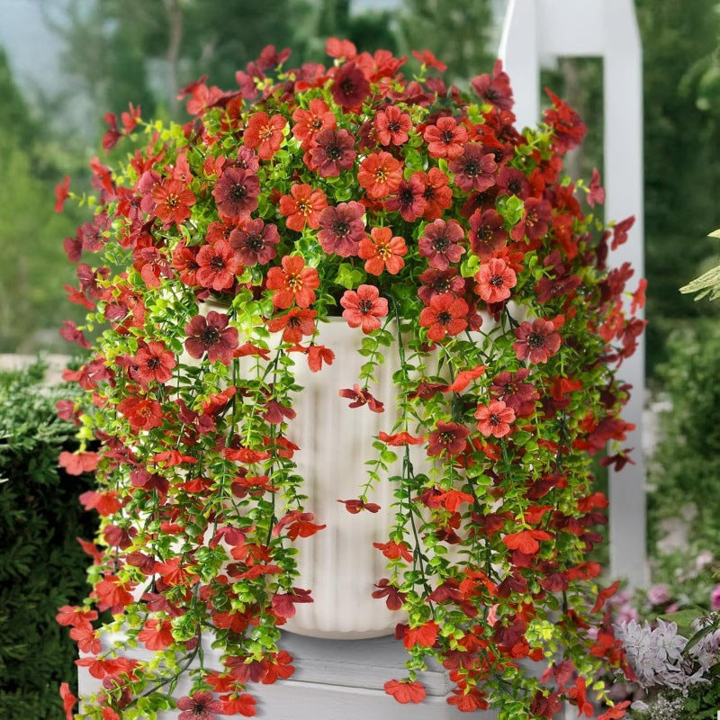 ✨ Acquista 1 Ottieni 1 Gratis ✨🌷Fiori di margherite ed eucalipto a cascata per esterni – resistenti ai raggi U