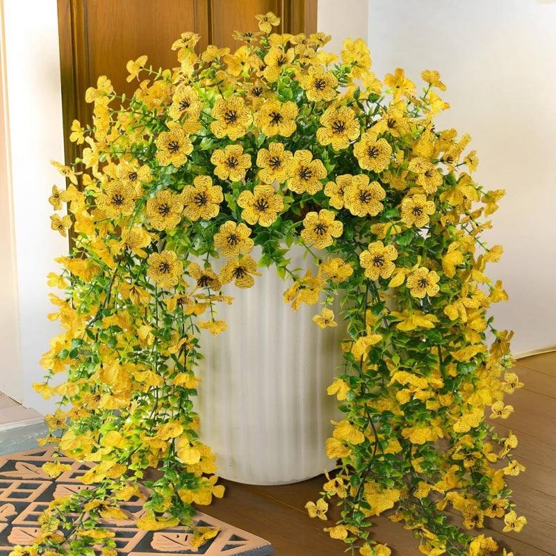 ✨ Acquista 1 Ottieni 1 Gratis ✨🌷Fiori di margherite ed eucalipto a cascata per esterni – resistenti ai raggi U