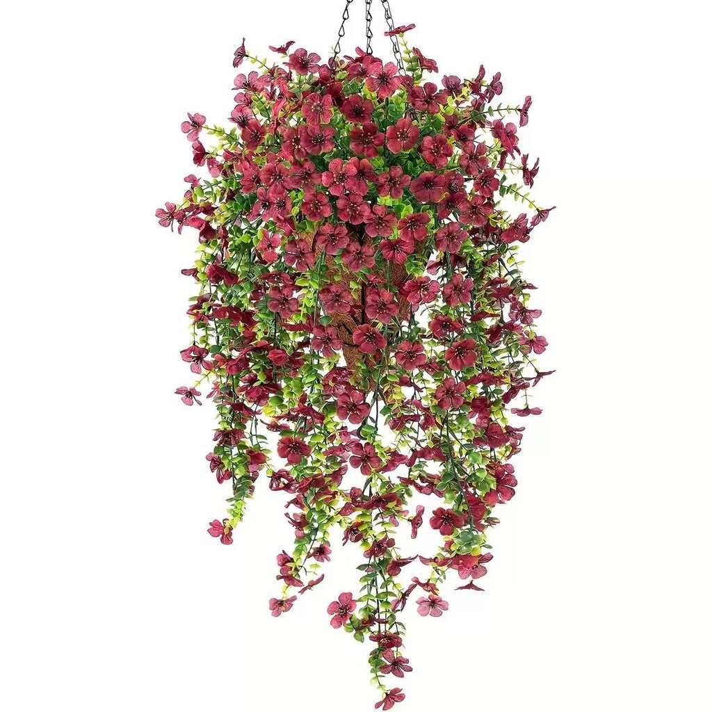 ✨ Acquista 1 Ottieni 1 Gratis ✨🌷Fiori di margherite ed eucalipto a cascata per esterni – resistenti ai raggi U