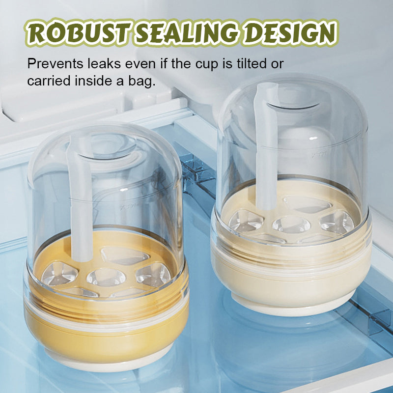 ❄️🥤Bicchiere di ghiaccio portatile con erogatore a pressione