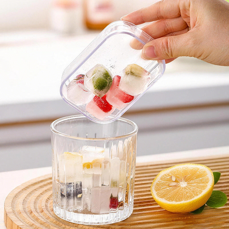🎁OFFERTA 1+1 GRATIS! 🧊Cubetti di ghiaccio perfetti, senza sforzo--Mini vassoio per cubetti di ghiaccio – 6 scomparti