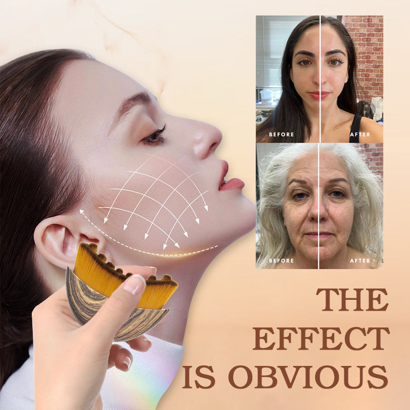 💆♀️ Spazzola viso per il contorno linfatico | Ogni spazzola scolpisce i tuoi contorni