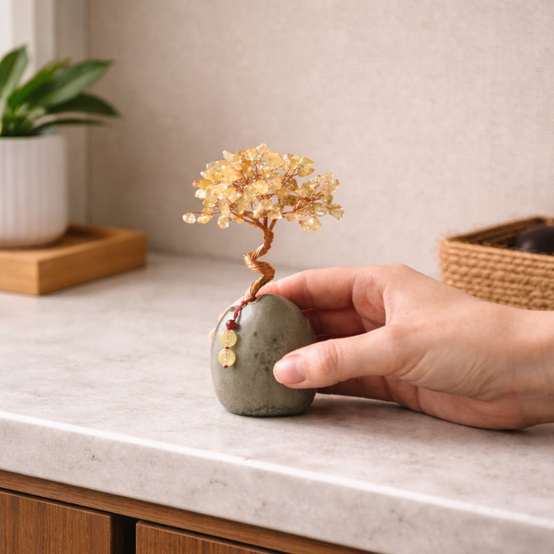 ✨ Ornamento per albero di cristallo · Decorazione energetica fatta a man