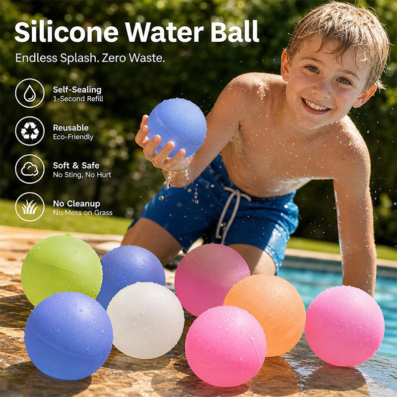 💦🎈 Reusable Self-Sealing Water Balloons